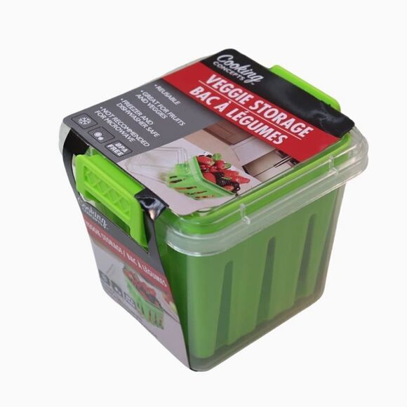 New! Cooking Concepts Berry & Veggie Colander/Basket & Storage Containers. - Picture 6 of 9